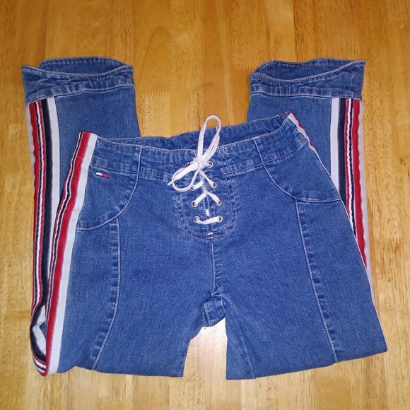 Tommy Hilfiger Pants - Tommy Hilfiger Lace Up Capris